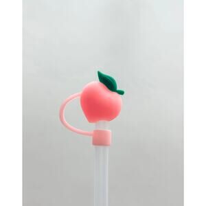 Peach Inspired Straw Cover